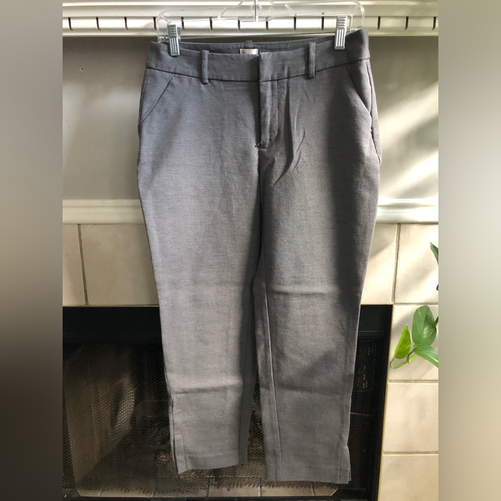 Grey Casual Business Trousers